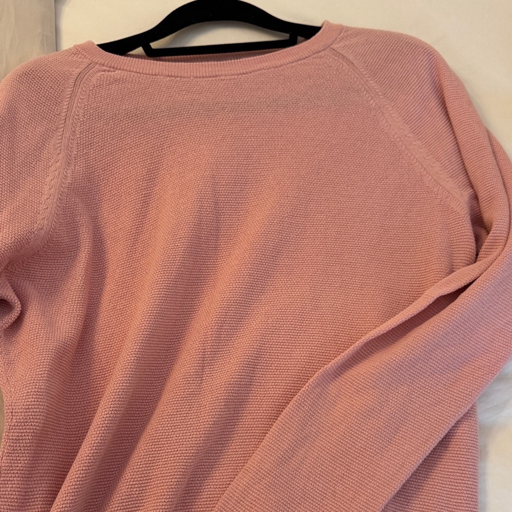 J. Crew Pink Crewneck Sweater - Picture 7 of 14